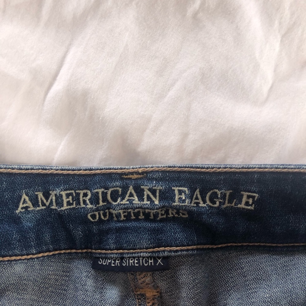 ACID SPLATTER WASH AE HIGH RISE JEANS - Picture 5 of 7
